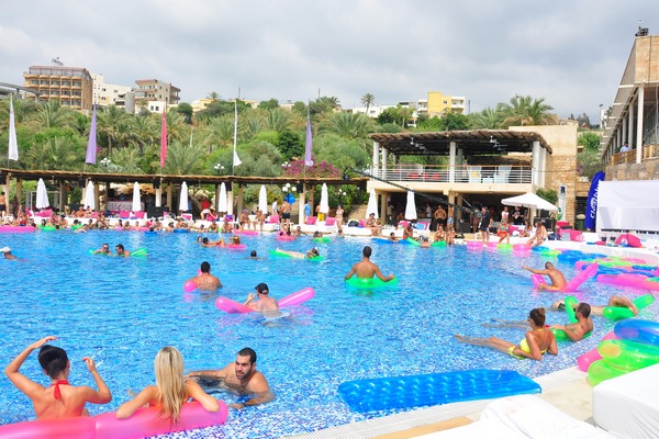 Pool Party at Edde Sands